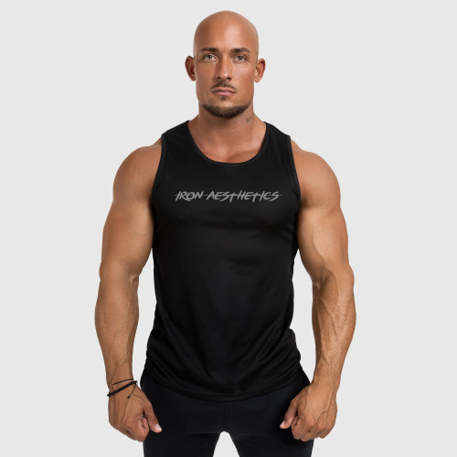 Pánské funkční tílko  Iron Aesthetics Sporty, černé