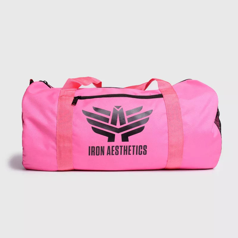 Sportovní taška Iron Aesthetics Duffle, růžová-4