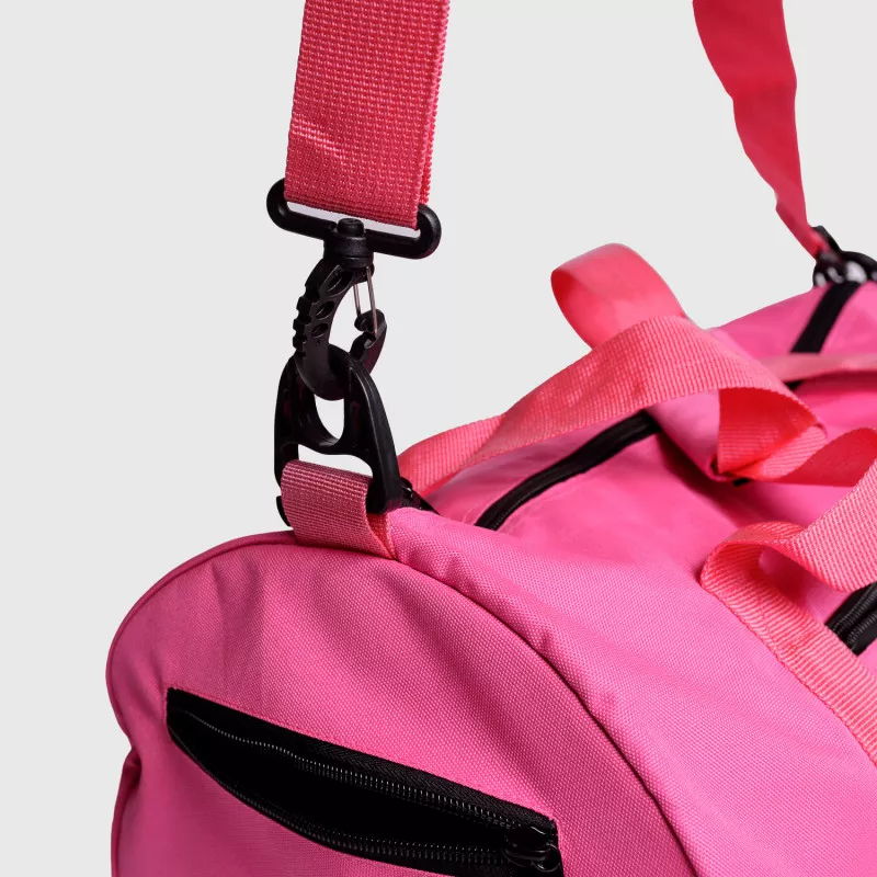Sportovní taška Iron Aesthetics Duffle, růžová-8