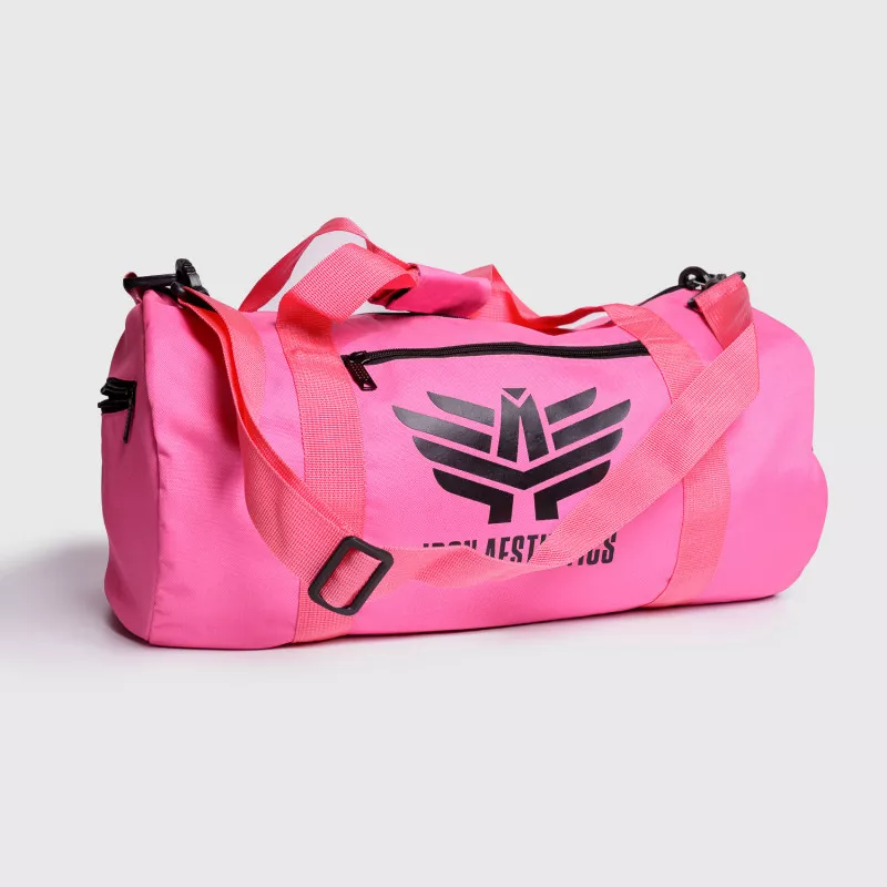 Sportovní taška Iron Aesthetics Duffle, růžová-9