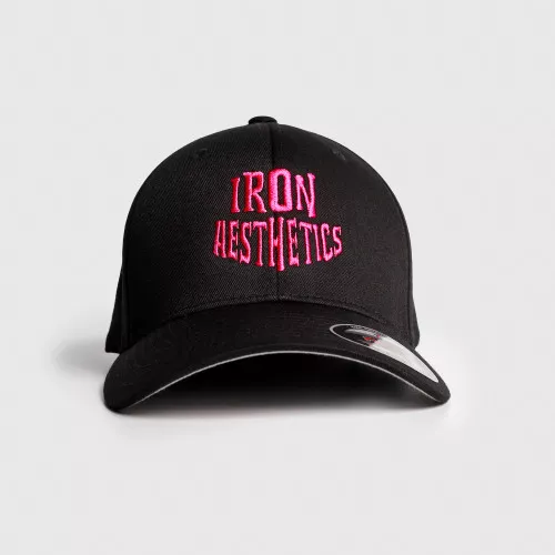 Kšiltovka Iron Aesthetics Groove, black&pink