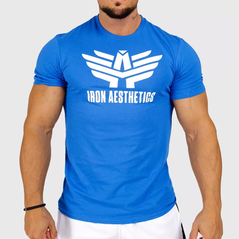 Ultrasoft tričko Iron Aesthetics, modré-1