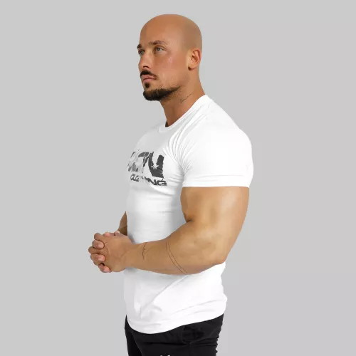 UltraSoft tričko Iron Camo Style, bílé