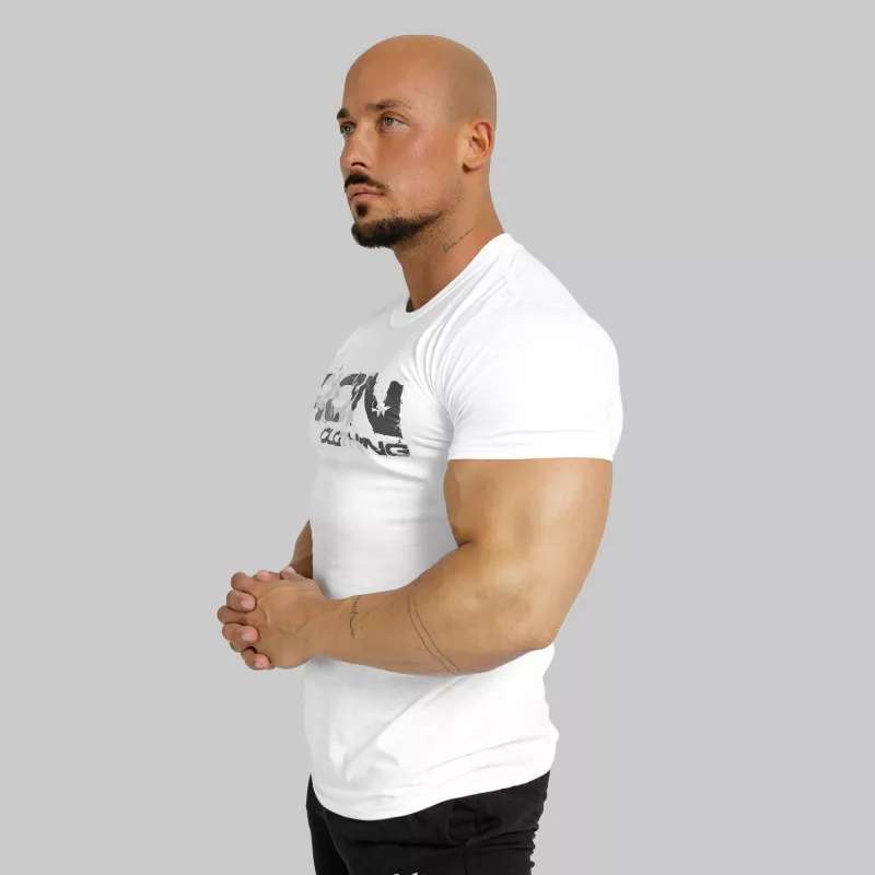 UltraSoft tričko Iron Camo Style, bílé-2