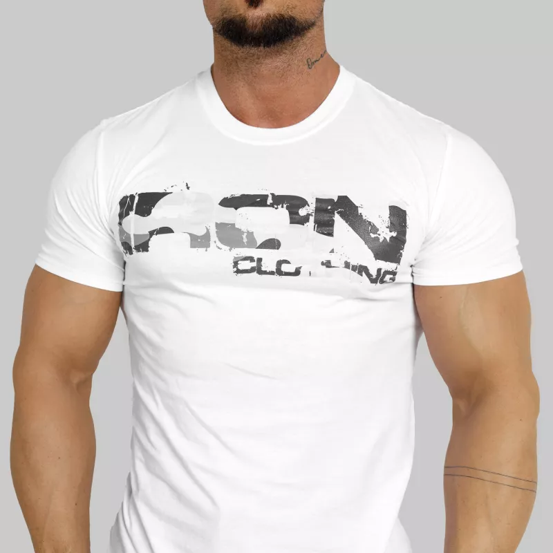 UltraSoft tričko Iron Camo Style, bílé-6