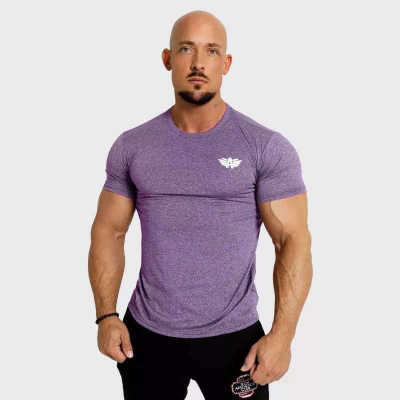 Pánské funkční tričko Iron Aesthetics Athletic, fialové-3