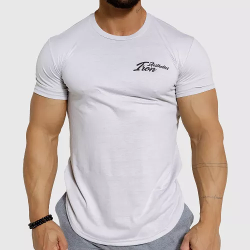 Pánské sportovní tričko Iron Aesthetics Curve, šedé
