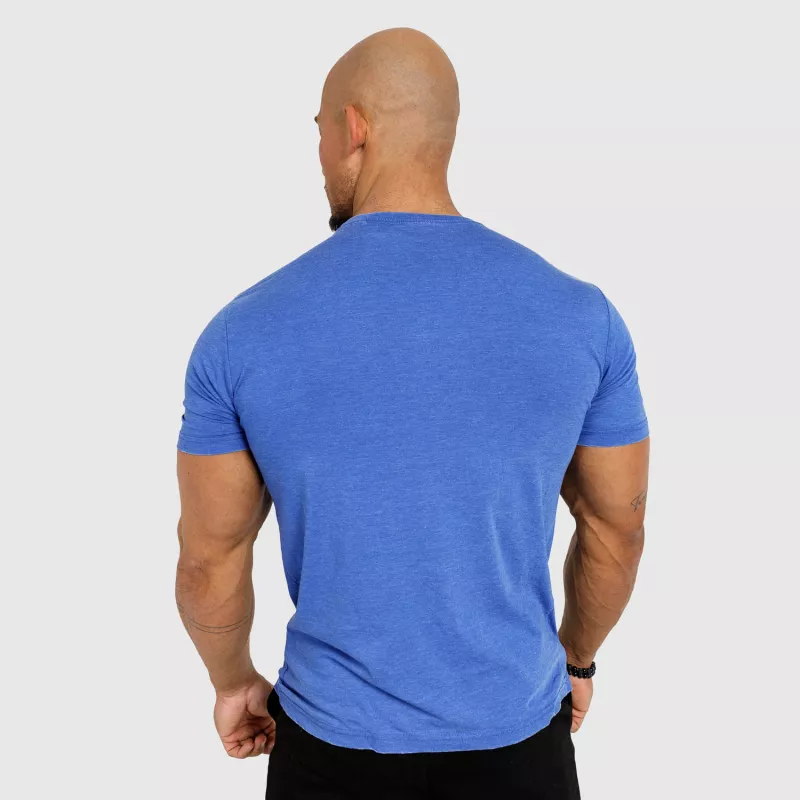 Pánské sportovní tričko Iron Aesthetics Washed, modré-6