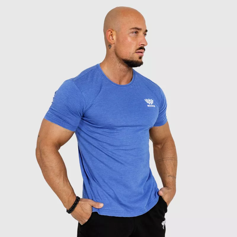 Pánské sportovní tričko Iron Aesthetics Washed, modré-2