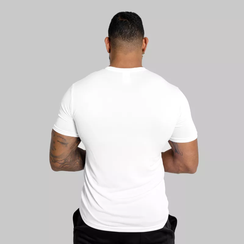 Pánské funkční tričko Iron Aesthetics Athletic, bílé-9