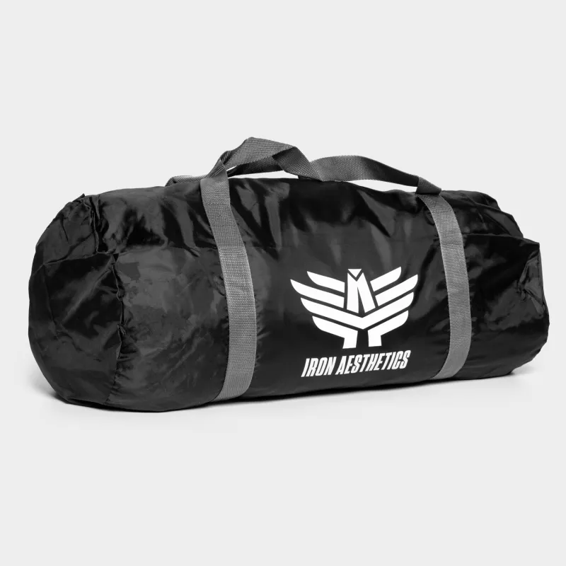 Sportovní taška Iron Aesthetics Duffle, černá-2