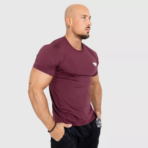 Pánske funkčné tričko Iron Aesthetics Athletic, maroon