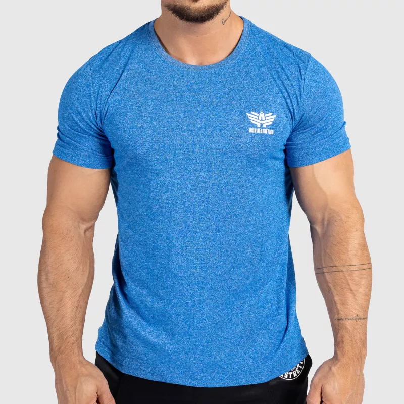 Pánské sportovní tričko Iron Aesthetics Space, modré-1