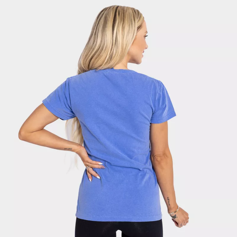 Dámské sportovní tričko Iron Aesthetics V-Lady, modré-5