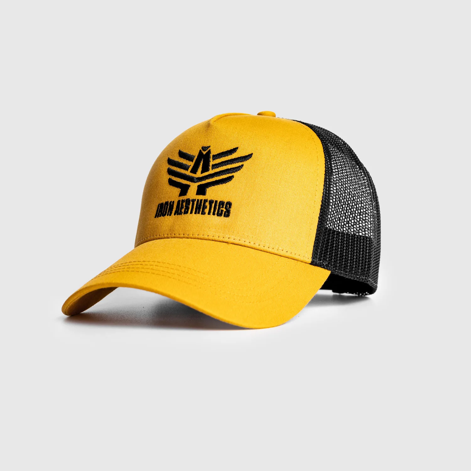 Pánská kšiltovka Iron Aesthetics Boost, mustard/black-1