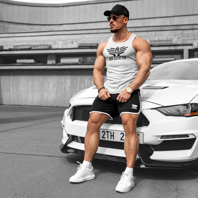Pánská kšiltovka Iron Aesthetics Boost, black/black