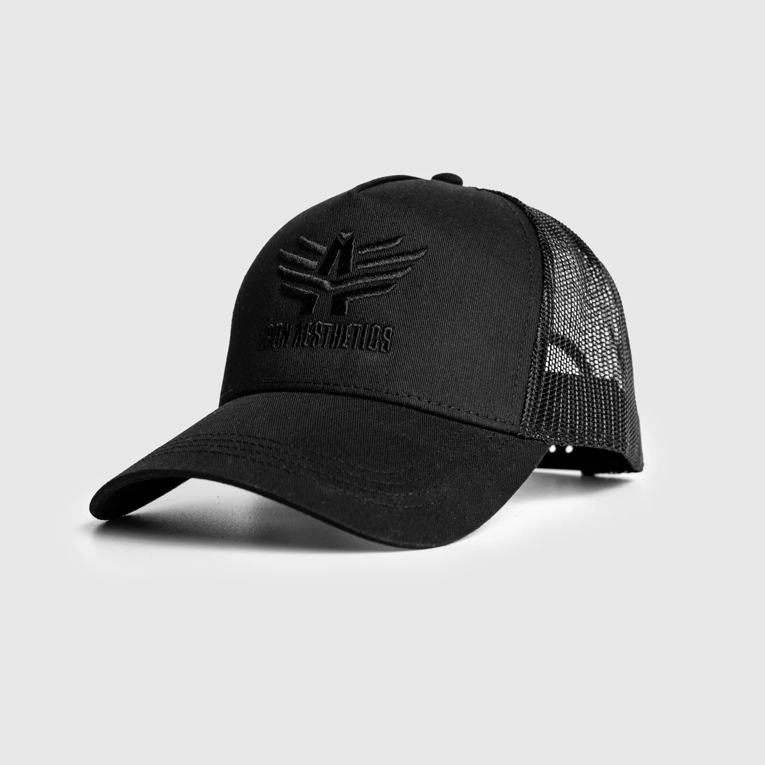 Pánská kšiltovka Iron Aesthetics Boost, black/black-1