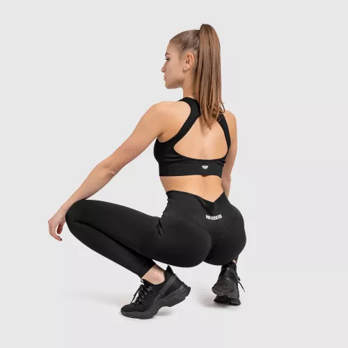 Bezešvá fitness souprava Iron Aesthetics Seamless Butt, černá