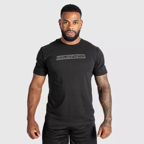 Pánské fitness tričko Glam, černé