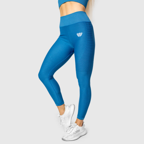 Bezešvé legíny Iron Aesthetics Dynamic, ink blue