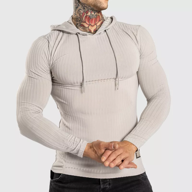 Pánské tričko s dlouhým rukávem Iron Aesthetics Stringer, šedé-1