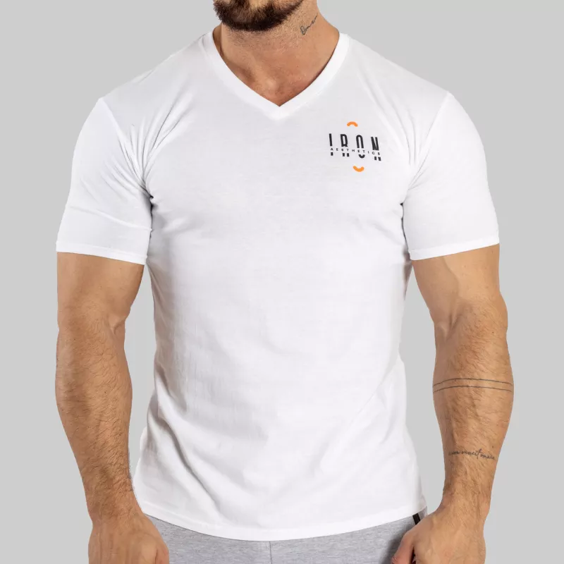 Pánské tričko Iron Aesthetics Simple, bílé-1