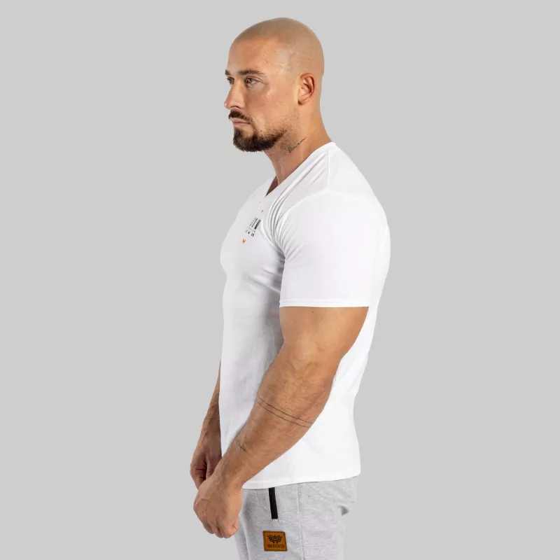 Pánské tričko Iron Aesthetics Simple, bílé-3