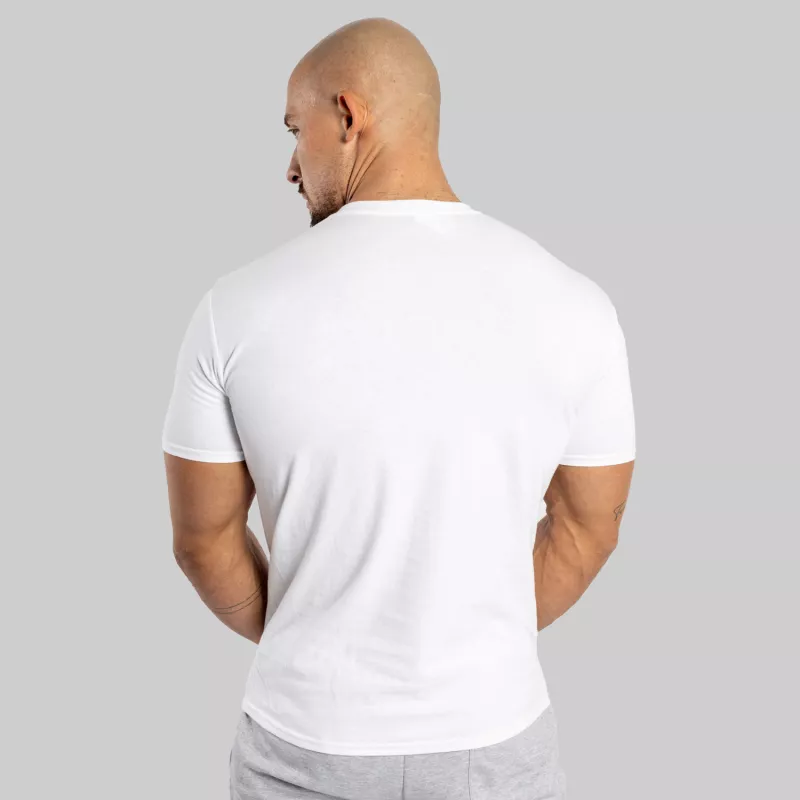 Pánské tričko Iron Aesthetics Simple, bílé-7